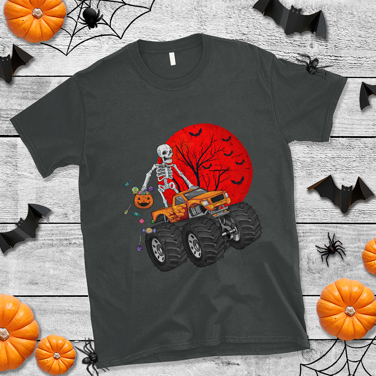 halloween-skeleton-t-shirt-skeleton-riding-monster-truck-candy-funny-scary-pumpkin