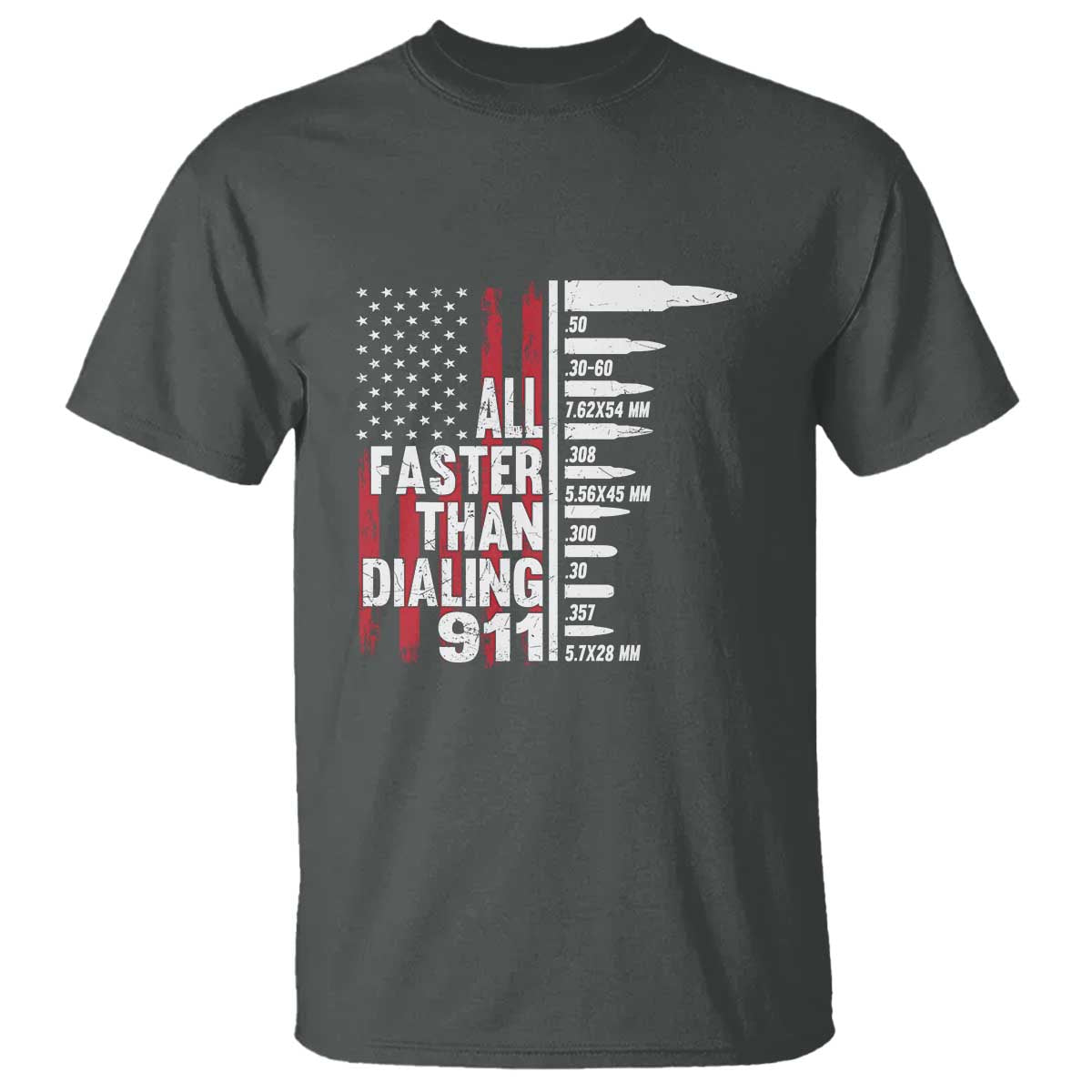 funny-gun-lover-t-shirt-all-faster-than-dialing-911-bullets-american-flag