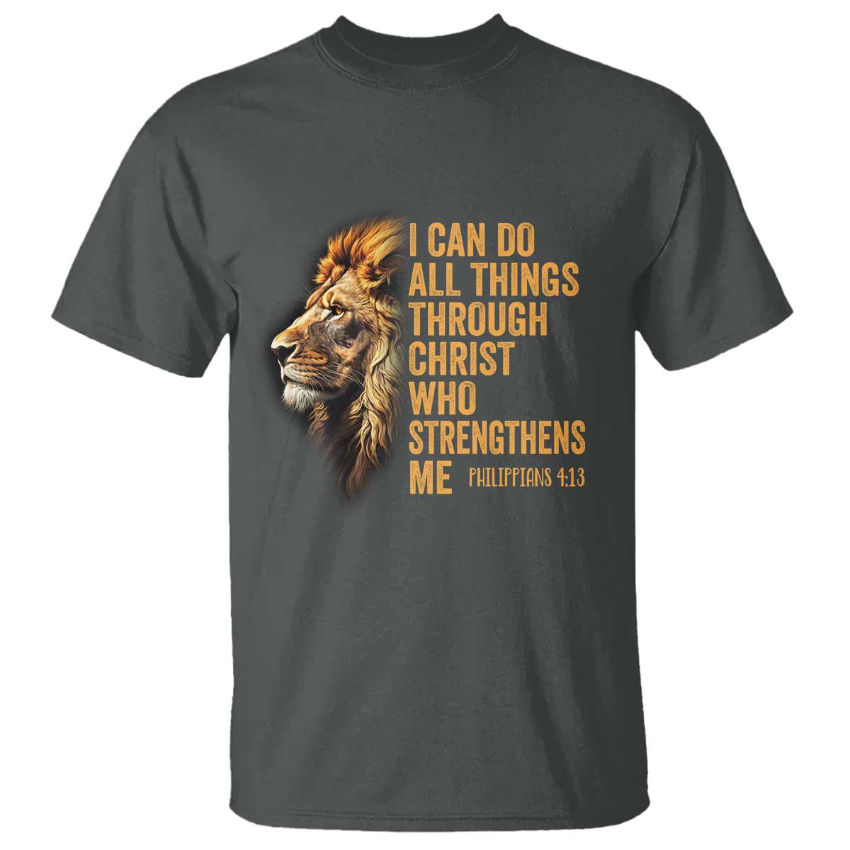 christian-faith-t-shirt-philippians-413-religious-lion-strengthens