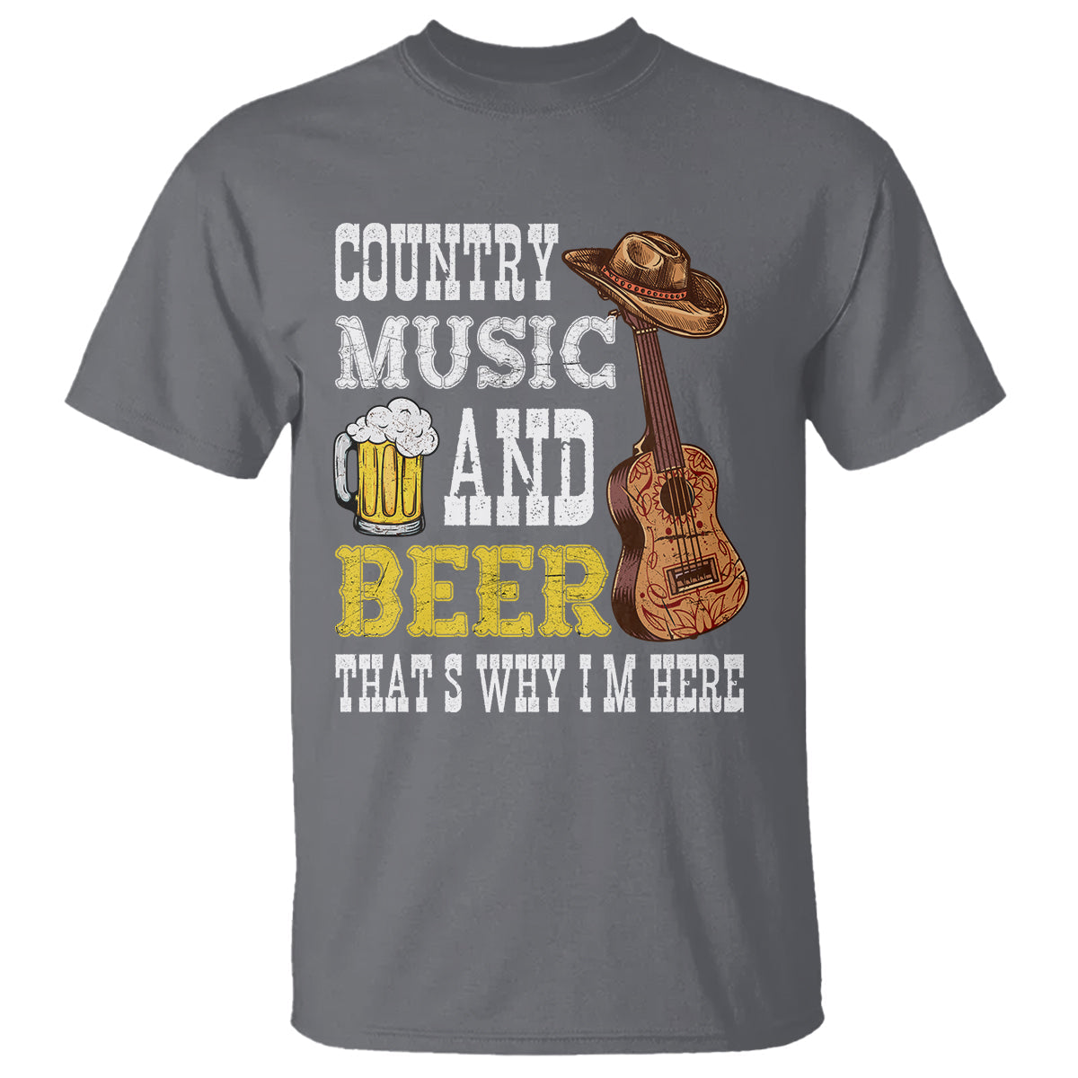 beer-lover-t-shirt-country-music-and-beer-thats-why-im-here-western-drinking
