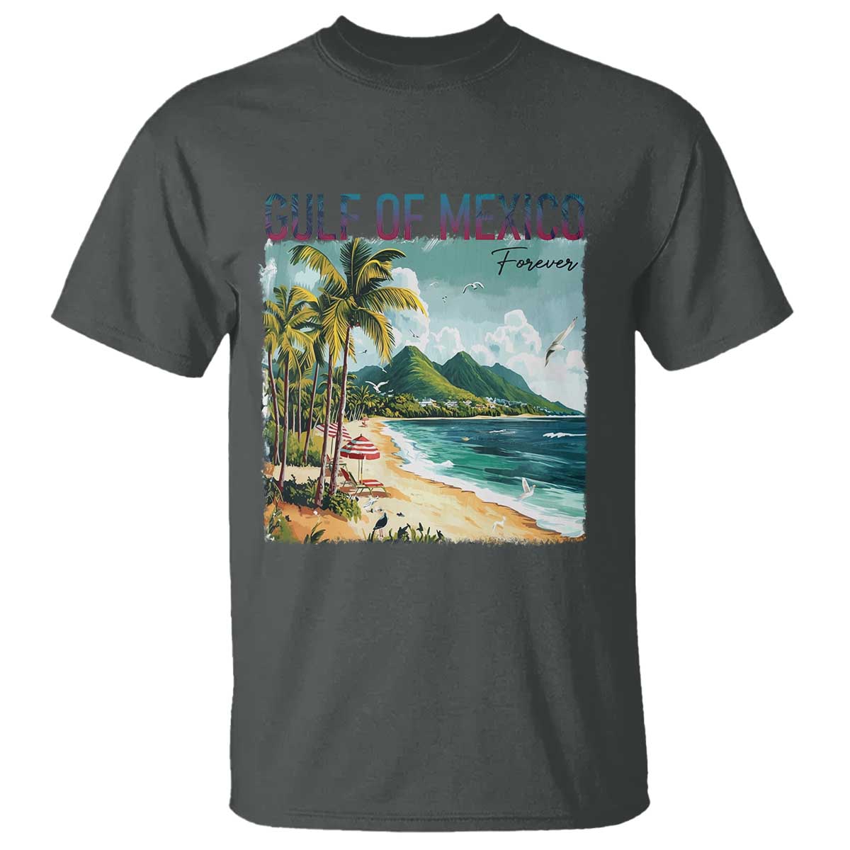 gulf-of-mexico-forever-t-shirt-retro-beach