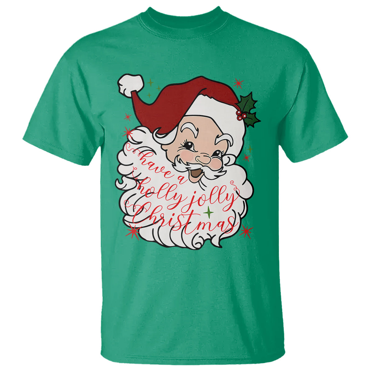 vintage-christmas-santa-claus-face-xmas-funny-old-fashioned-t-shirt