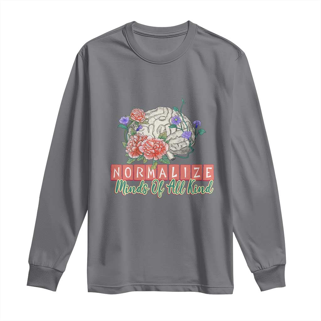 Mental Health Matters Long Sleeve Shirt End The Stigma