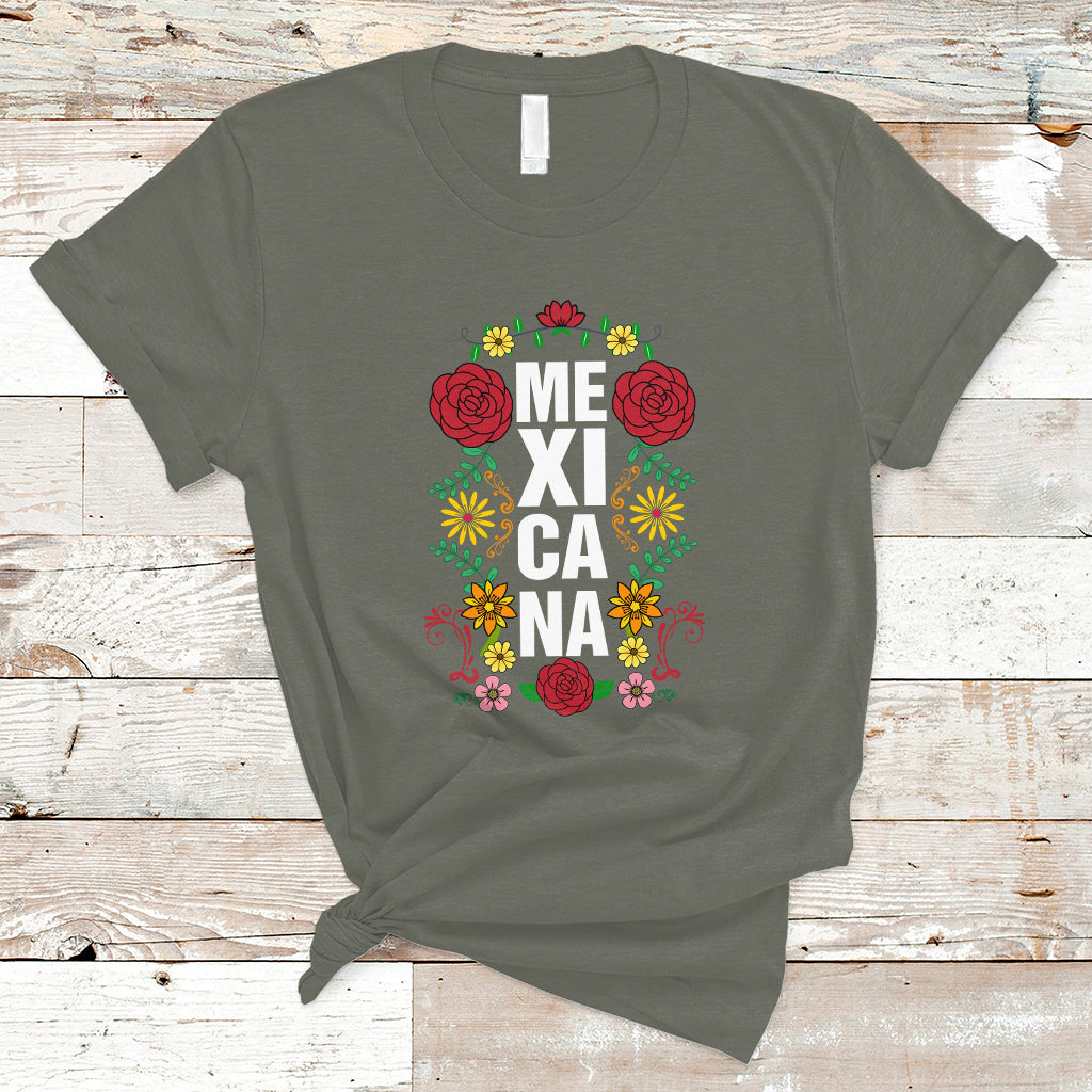hispanic-heritage-month-mexico-mexican-t-shirt-mexicana-flowers