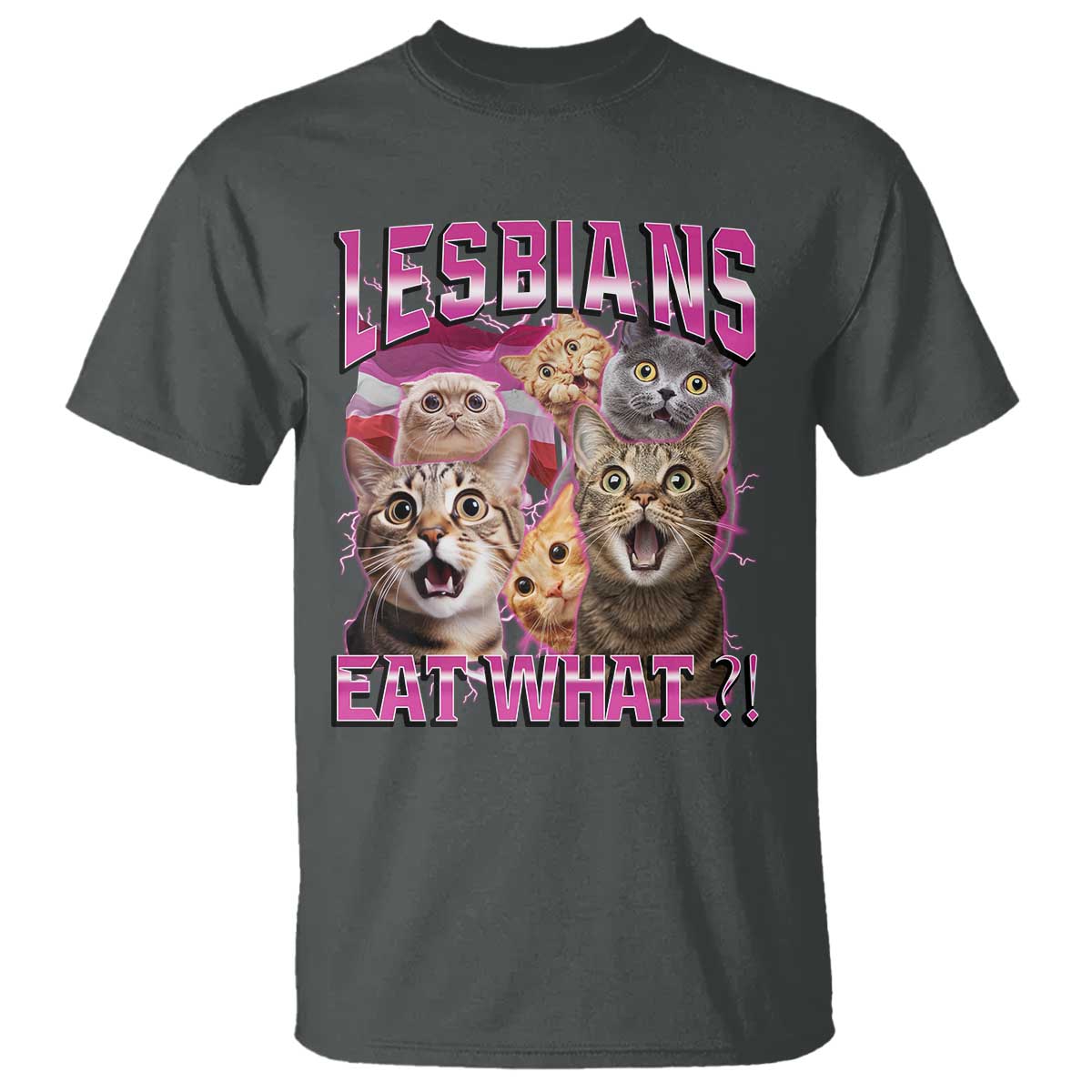 lesbians-eat-what-t-shirt-funny-lgbtq-pride-cats-meme-feline-lover-bootleg