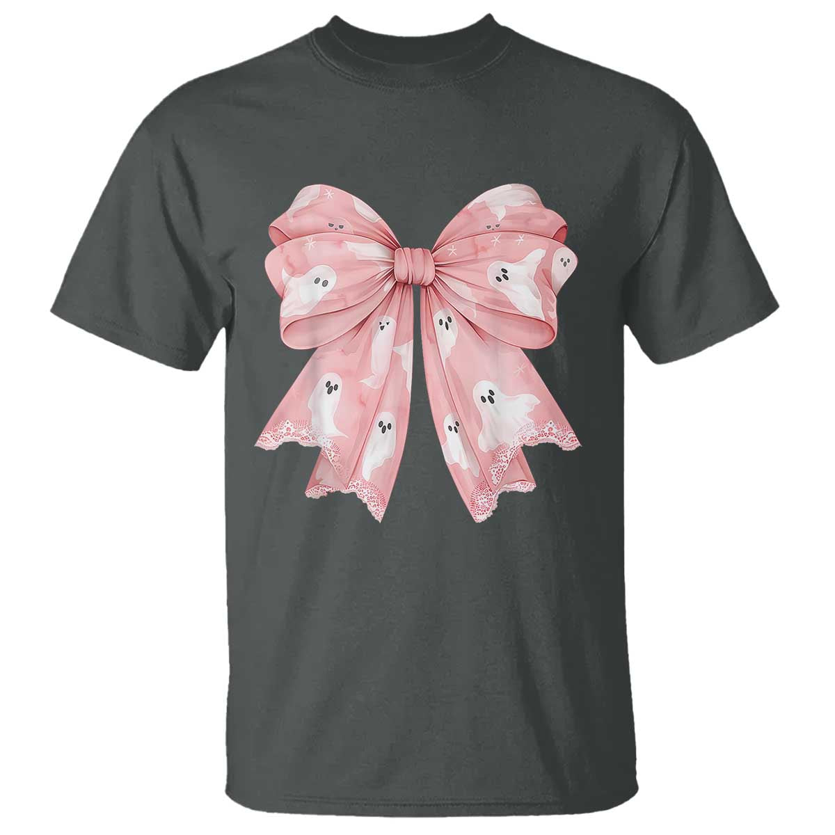 pink-ghost-bow-coquette-t-shirt-cute-girlly-boo-sheet-halloween-spooky-season