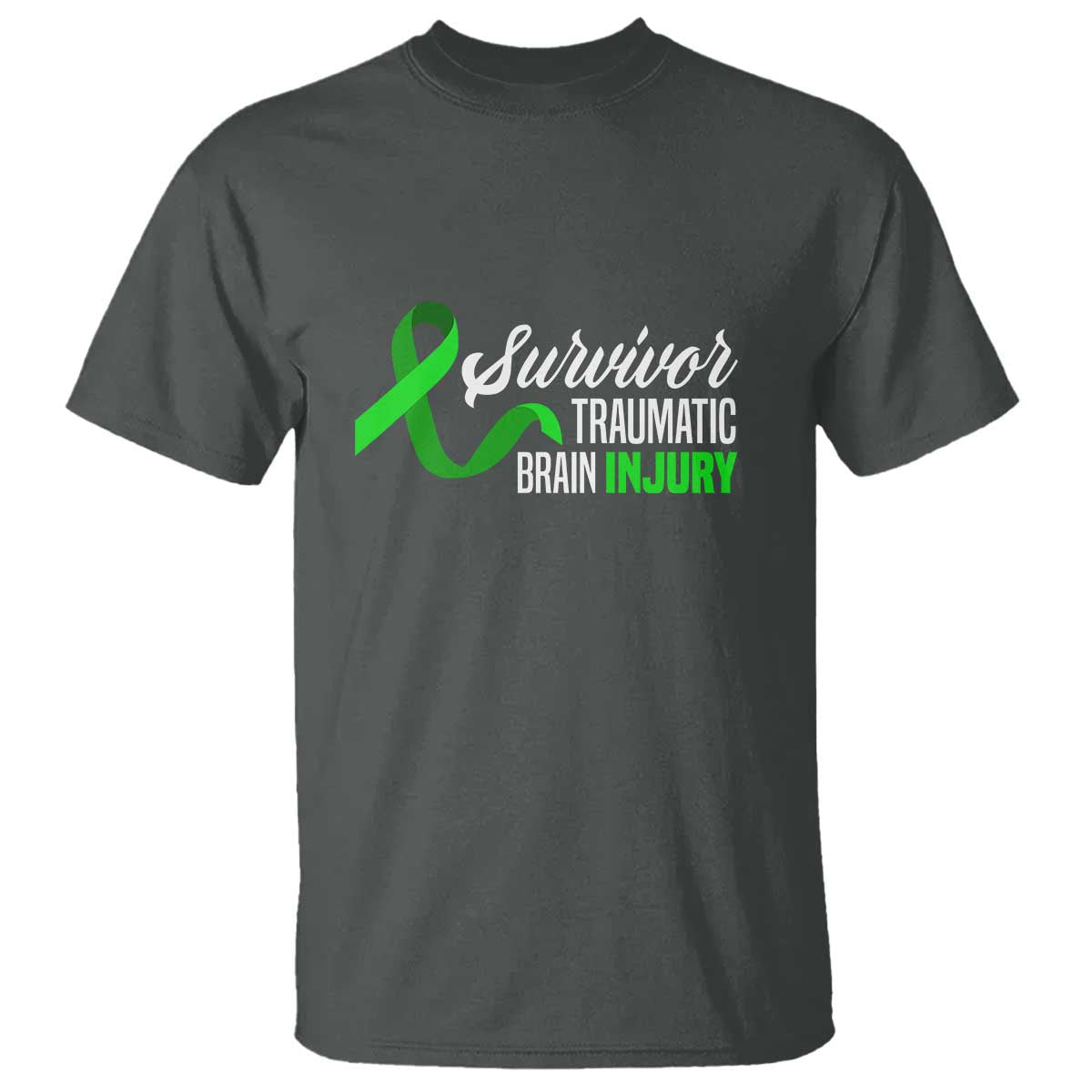 Traumatic Brain Injury Support T Shirt TBI Survivor