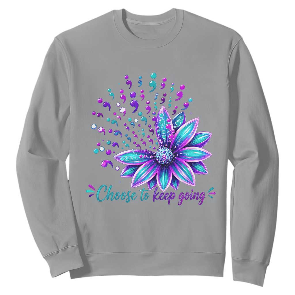I Have Time To Listen Your Life Matters Sweatshirt Suicide Prevention Mental Health Ribbon