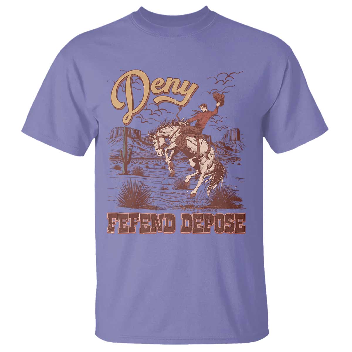 western-cowboy-t-shirt-deny-defend-depose