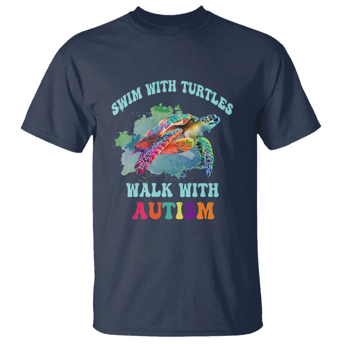 turtle-autism-acceptance-t-shirt-swim-with-turtles-walk-with-autism