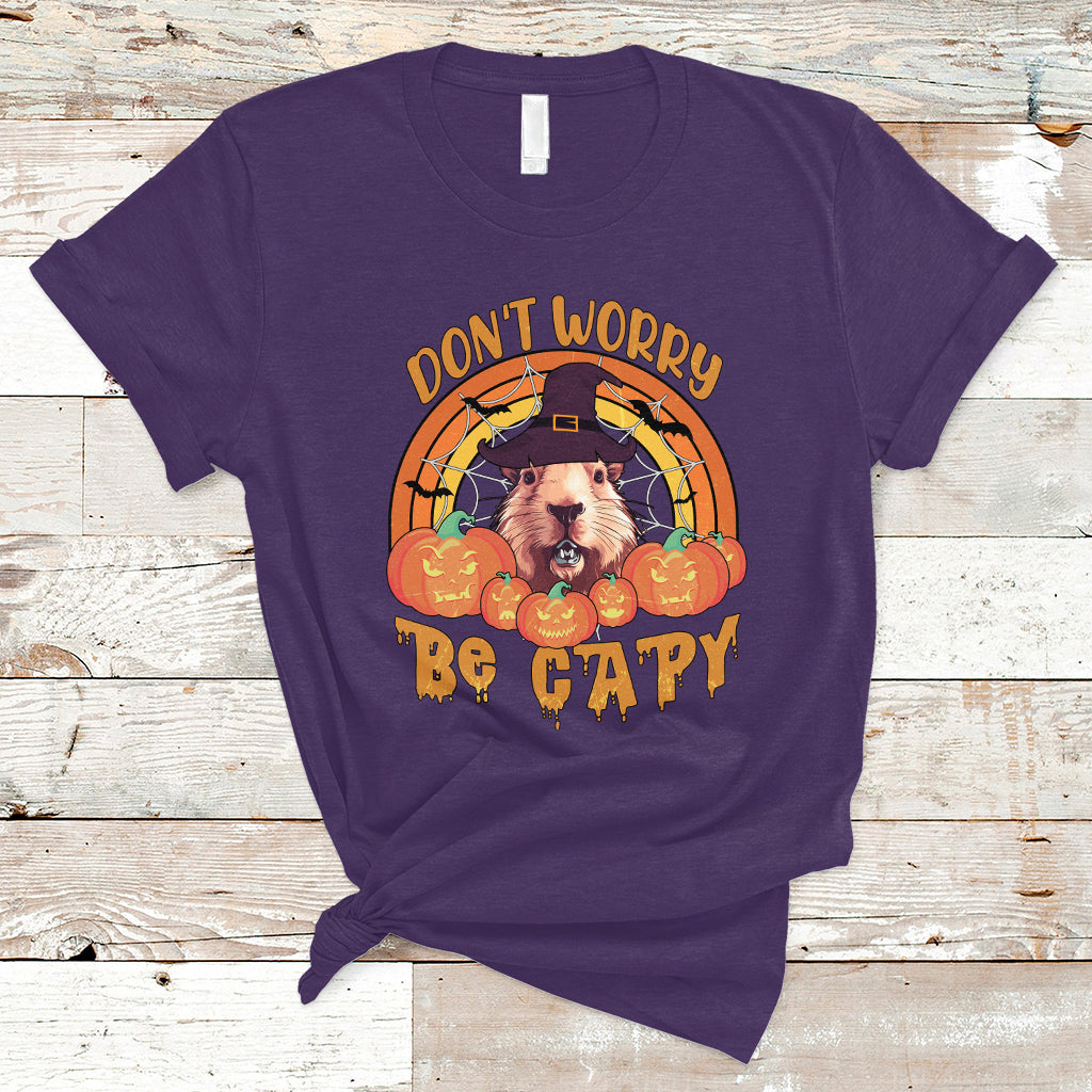 halloween-t-shirt-dont-worry-be-capy-funny-capybara-in-halloween-costume-t-shirt-for-halloween-lovers-capybara-meme-spooky-season