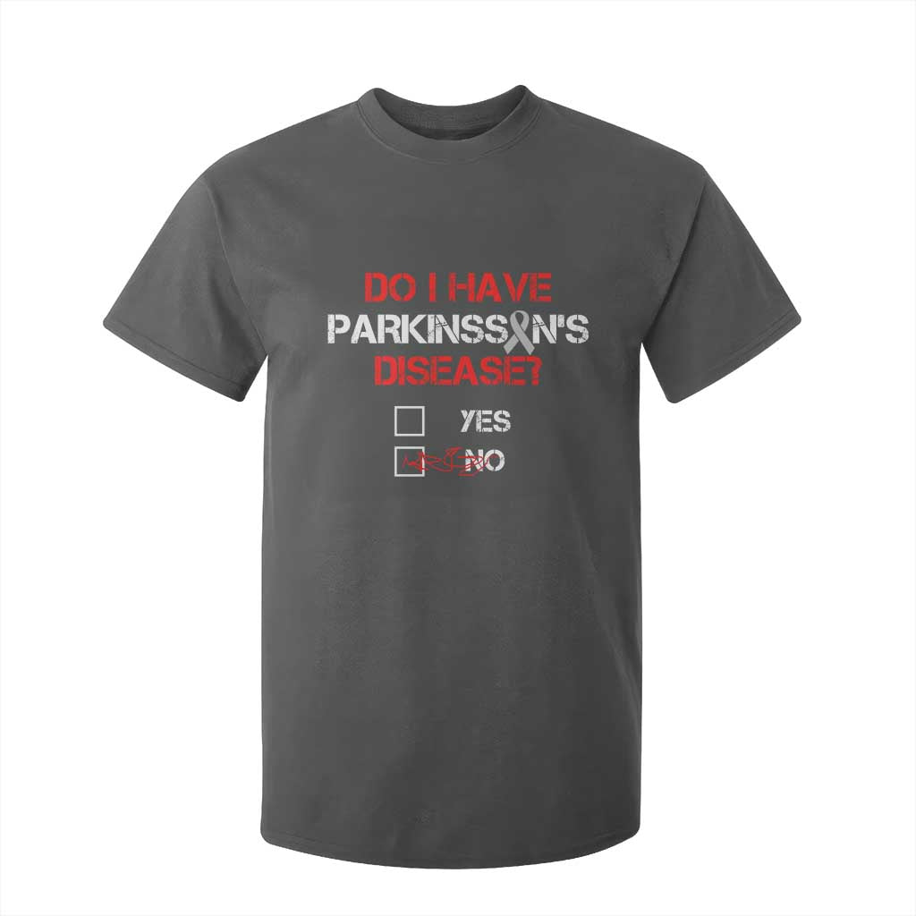 Parkinson's Support T Shirt For Kid Yes No Warrior Survivor