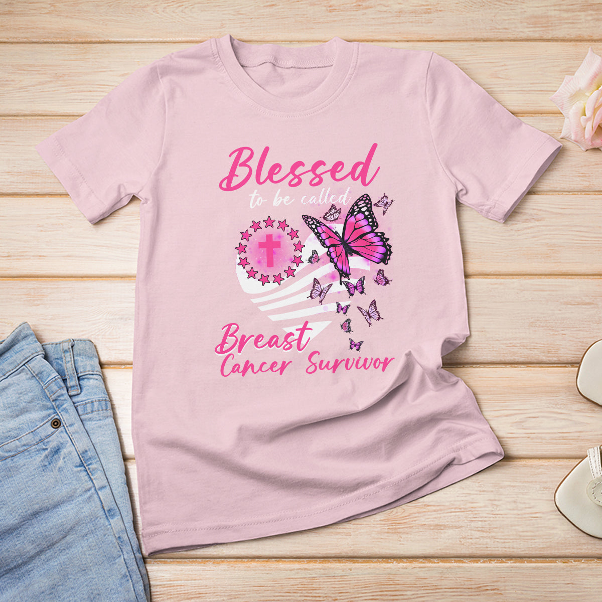 breast-cancer-awareness-t-shirt-blessed-to-be-called-breast-cancer-survivor-pink-butterfly