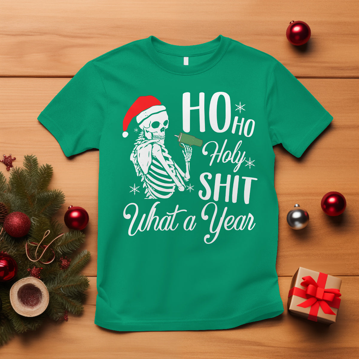 skeleton-christmas-t-shirt-ho-ho-holy-shit-what-a-year-funny-boujee-xmas-vibe