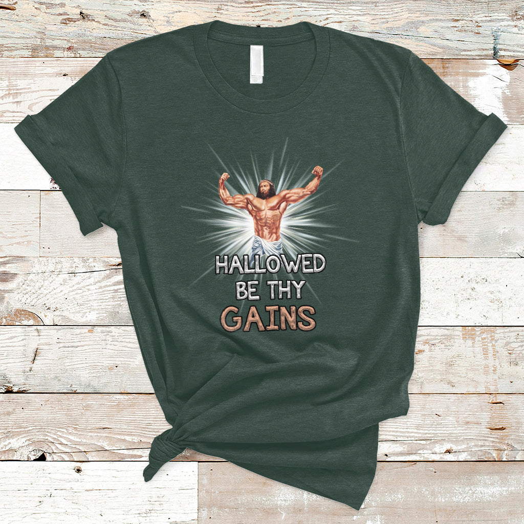 hallowed-be-thy-gains-bodybuilding-jesus-fitness-funny-gym-funny-jesus-shirt-jesus-believer-religious-shirt-t-shirt-ts02