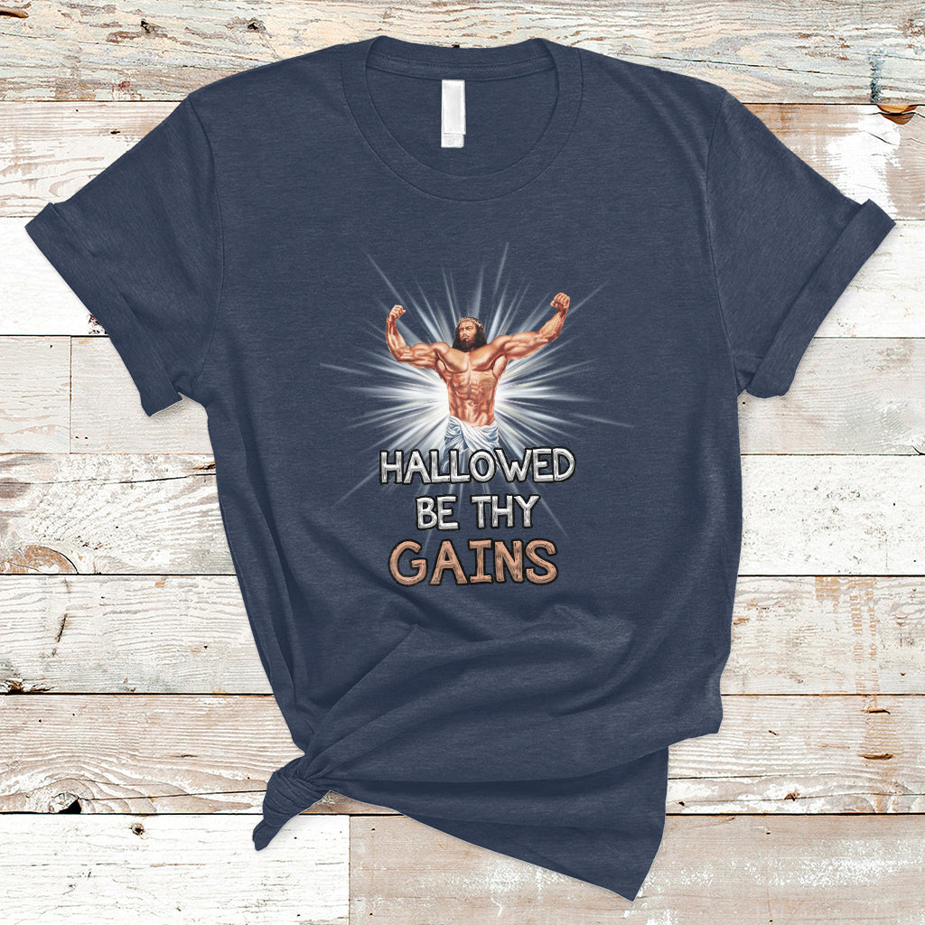 hallowed-be-thy-gains-bodybuilding-jesus-fitness-funny-gym-funny-jesus-shirt-jesus-believer-religious-shirt-t-shirt-ts02