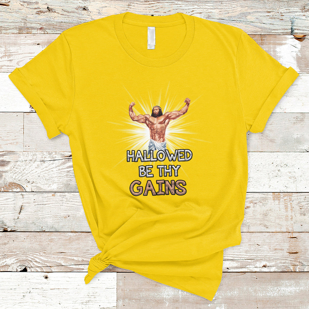 hallowed-be-thy-gains-bodybuilding-jesus-fitness-funny-gym-funny-jesus-shirt-jesus-believer-religious-shirt-t-shirt-ts02
