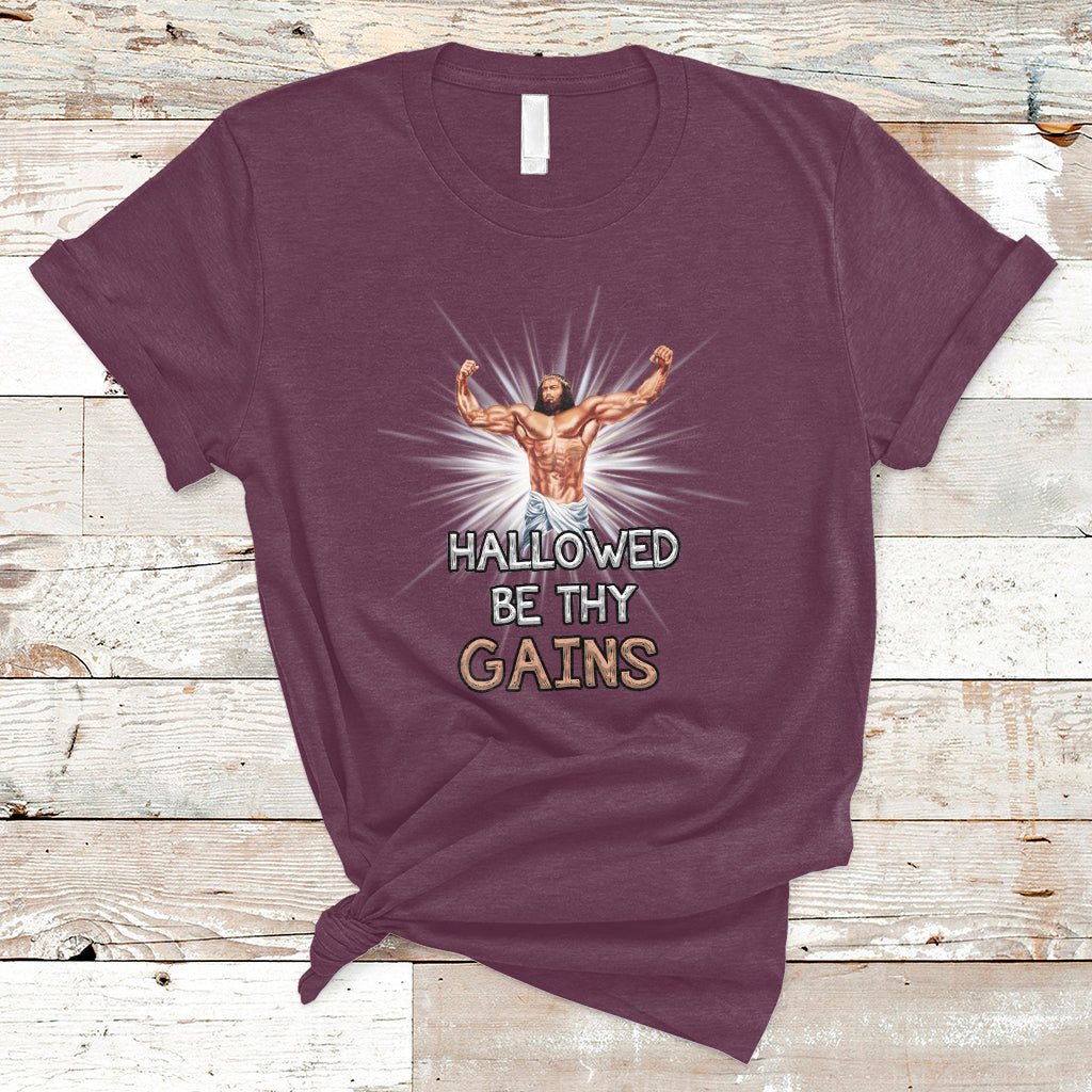hallowed-be-thy-gains-bodybuilding-jesus-fitness-funny-gym-funny-jesus-shirt-jesus-believer-religious-shirt-t-shirt-ts02