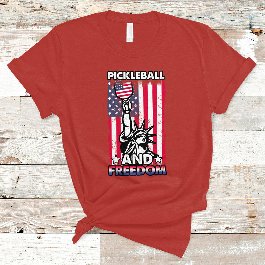 funny-pickleball-t-shirt-pickleball-and-freedom-funny-4th-of-july-american-flag-pickleball-lover-usa-lover-gifts