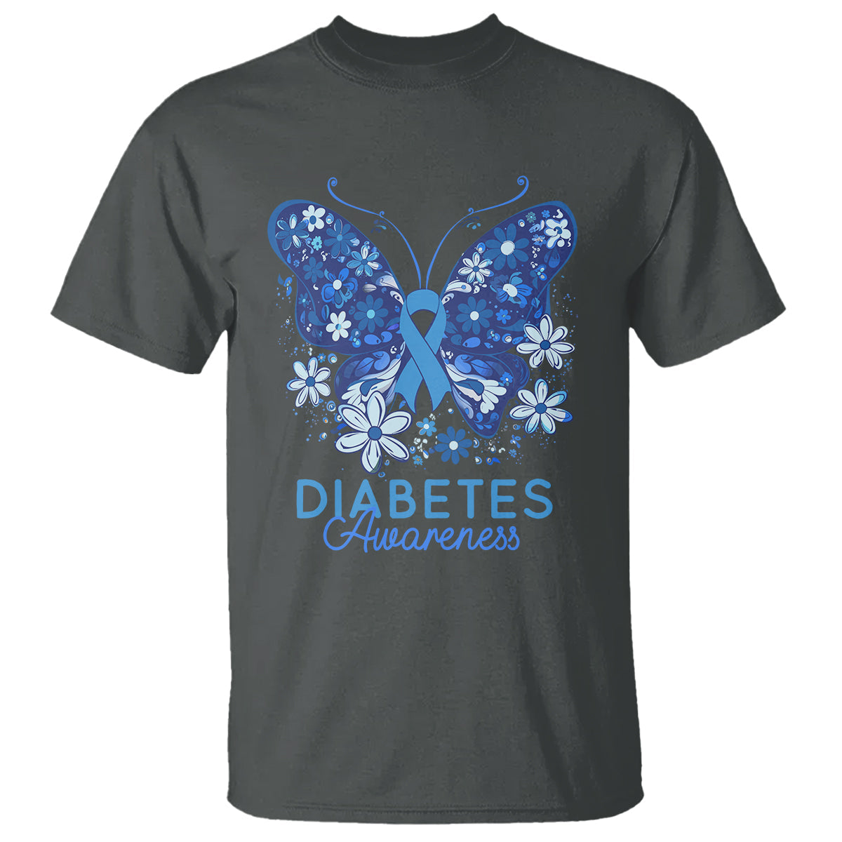 in-november-we-wear-blue-ribbon-butterfly-diabetes-awareness-t-shirt