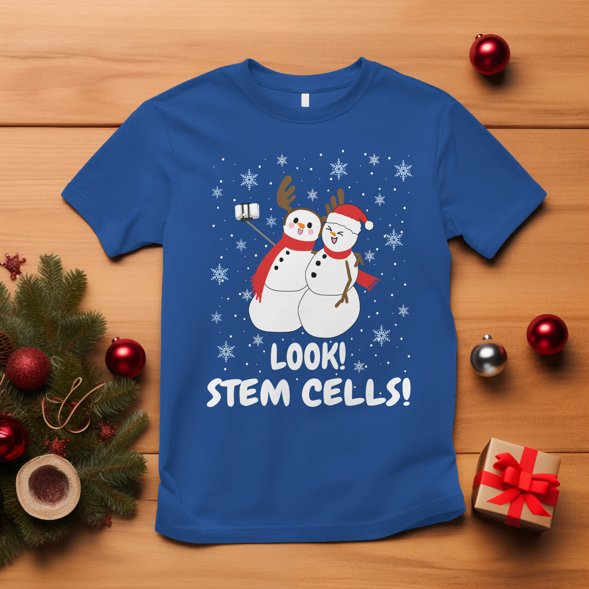 look-stem-cell-snowman-funny-christmas-science-t-shirt
