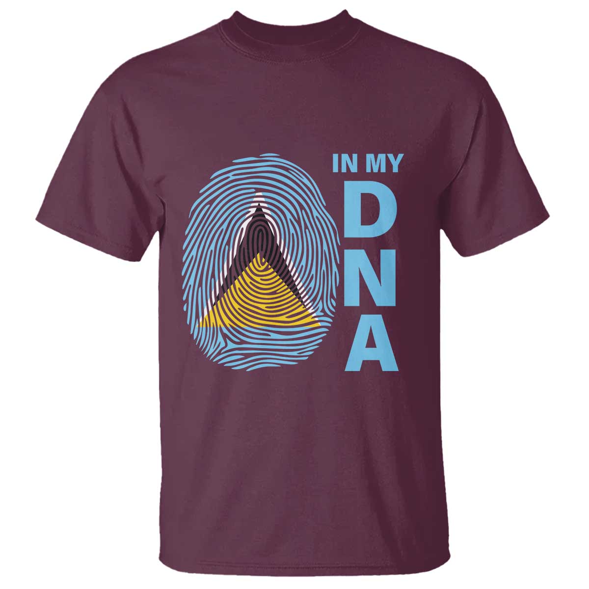 saint-lucia-its-in-my-dna-t-shirt