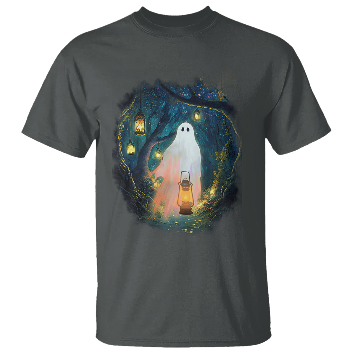 ghost-t-shirt-ghost-in-the-forest-shirt