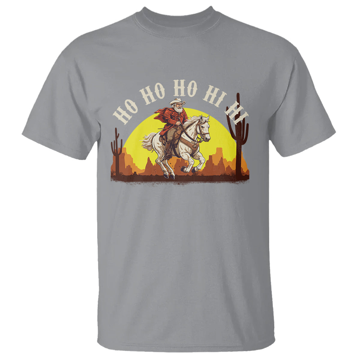 cowboy-santa-claus-riding-a-horse-ho-ho-hi-hi-t-shirt