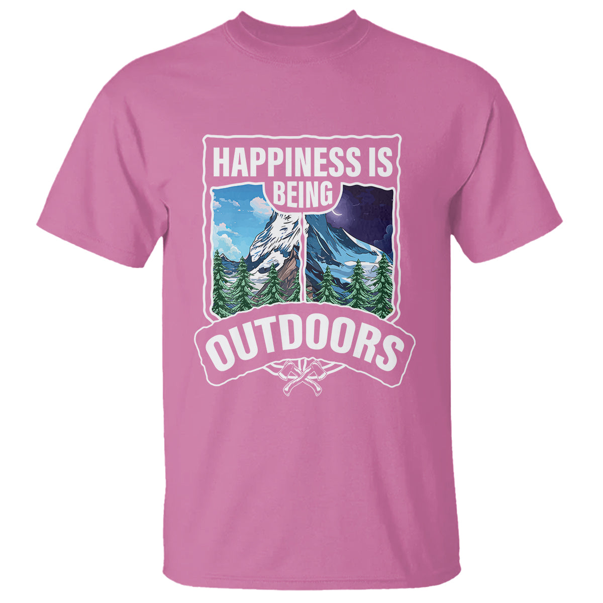 funny-camping-t-shirt-happiness-is-being-outdoor