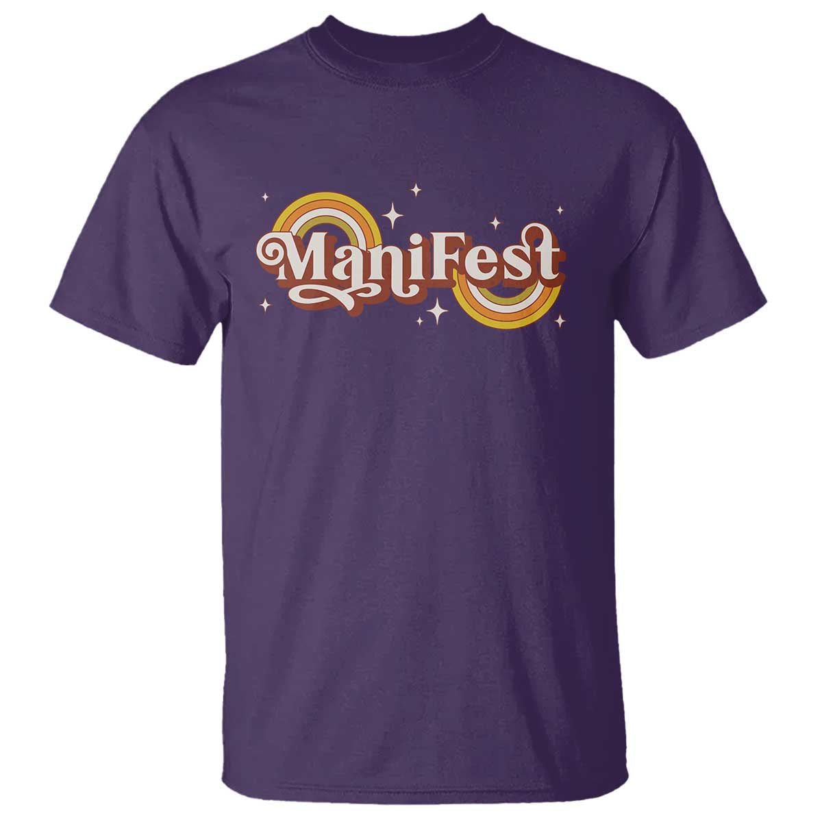 manifest-t-shirt-retro-groovy-rainbow-law-of-attraction
