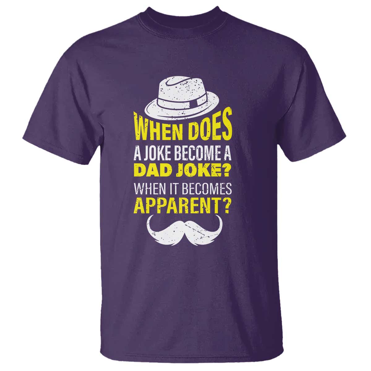 when-does-a-joke-become-a-dad-joke-funny-fathers-day-pun-t-shirt