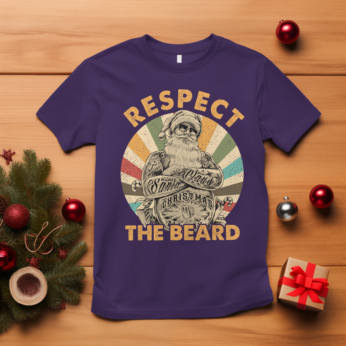 christmas-t-shirt-respect-the-beard-cool-santa
