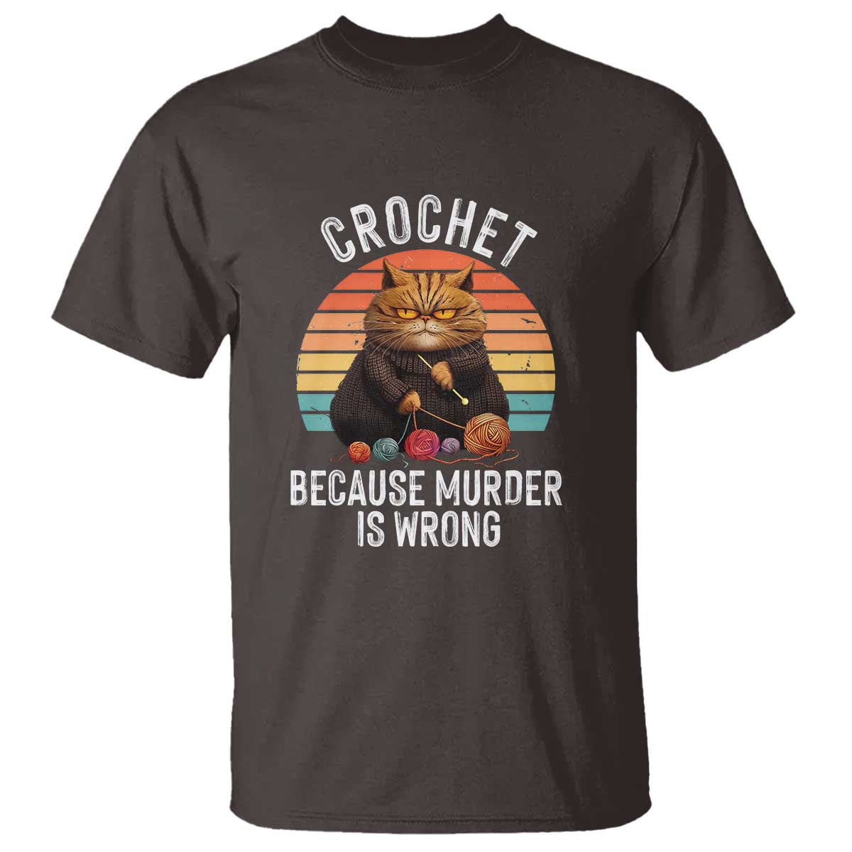 funny-crochet-cat-t-shirt-because-murder-is-wrong