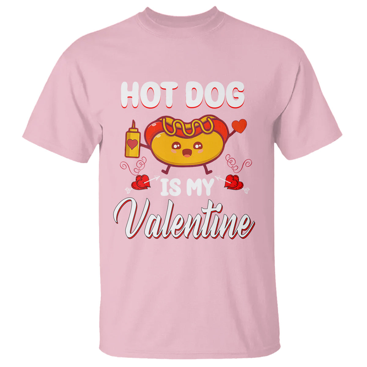 valentines-day-t-shirt-cute-hot-dog-is-my-valentine-food-lover
