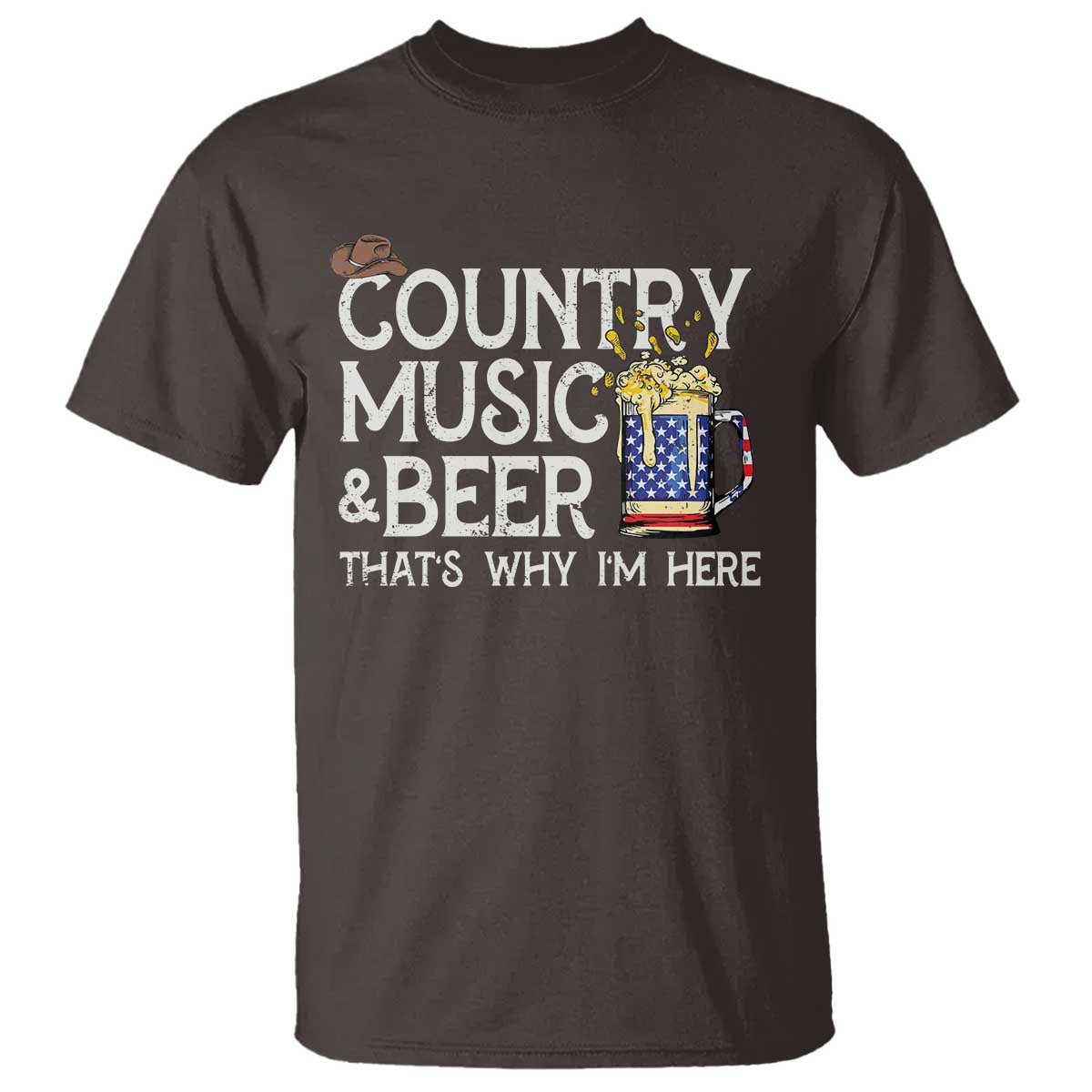 funny-country-music-and-beer-t-shirt-thats-why-im-here