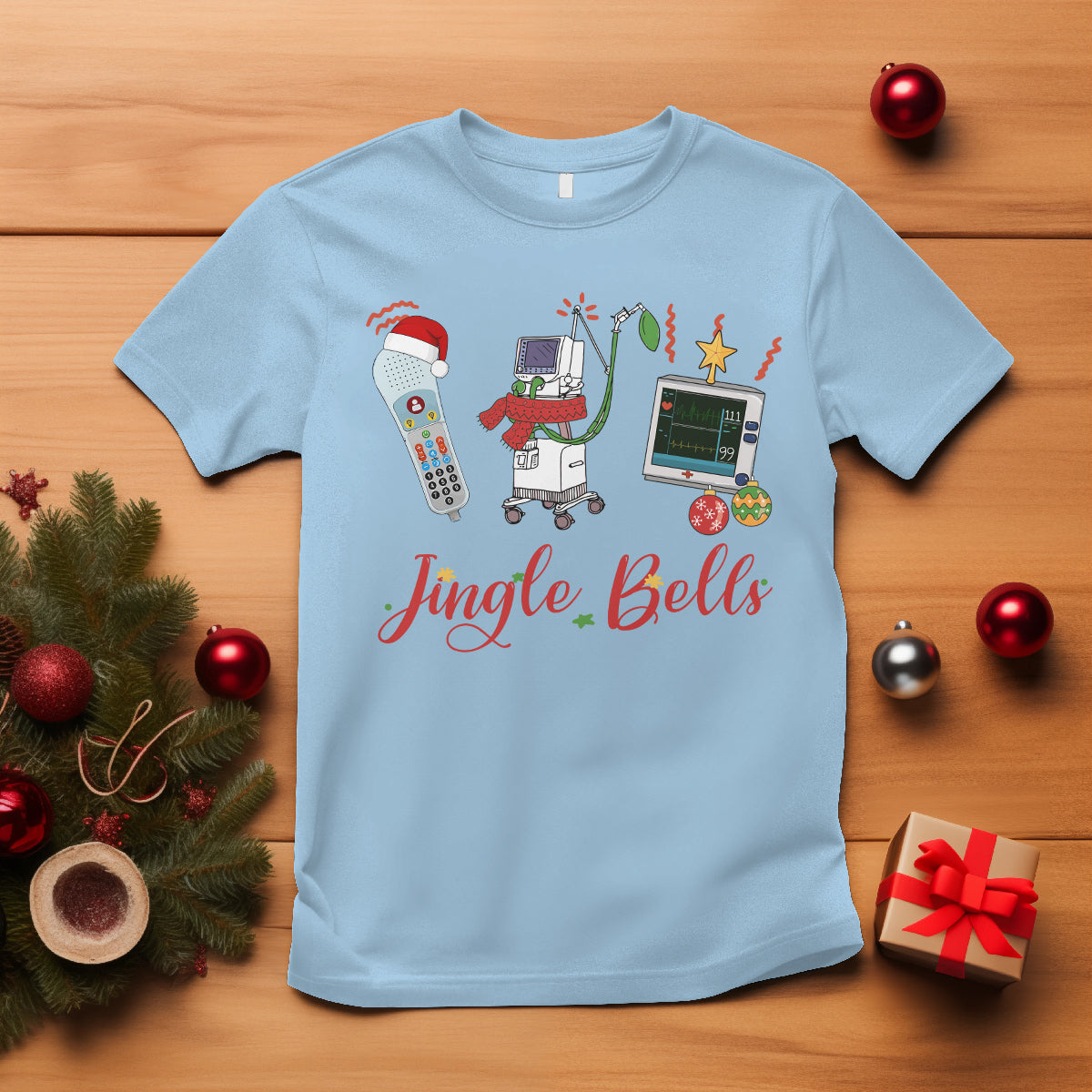 christmas-nurse-jingle-bells-telemetry-respiratory-therapist-t-shirt