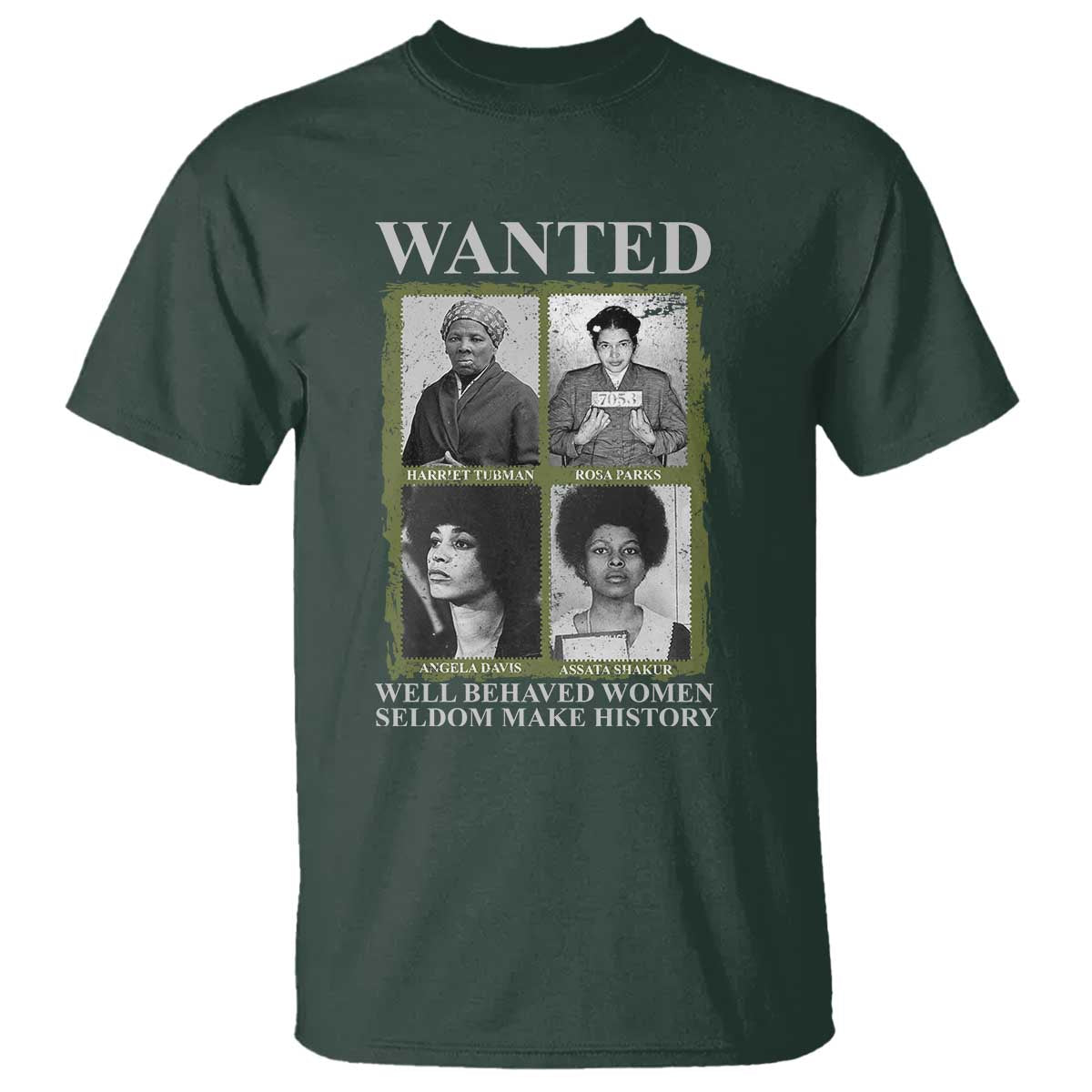 black-women-history-t-shirt-harriet-tubman-rosa-parks-angela-davis-assata-shakur
