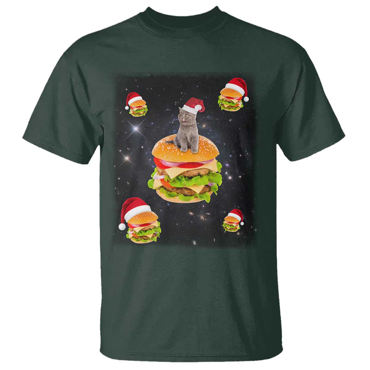 funny-christmas-cat-t-shirt-santa-cat-hamburger-lover-galaxy-outer-space