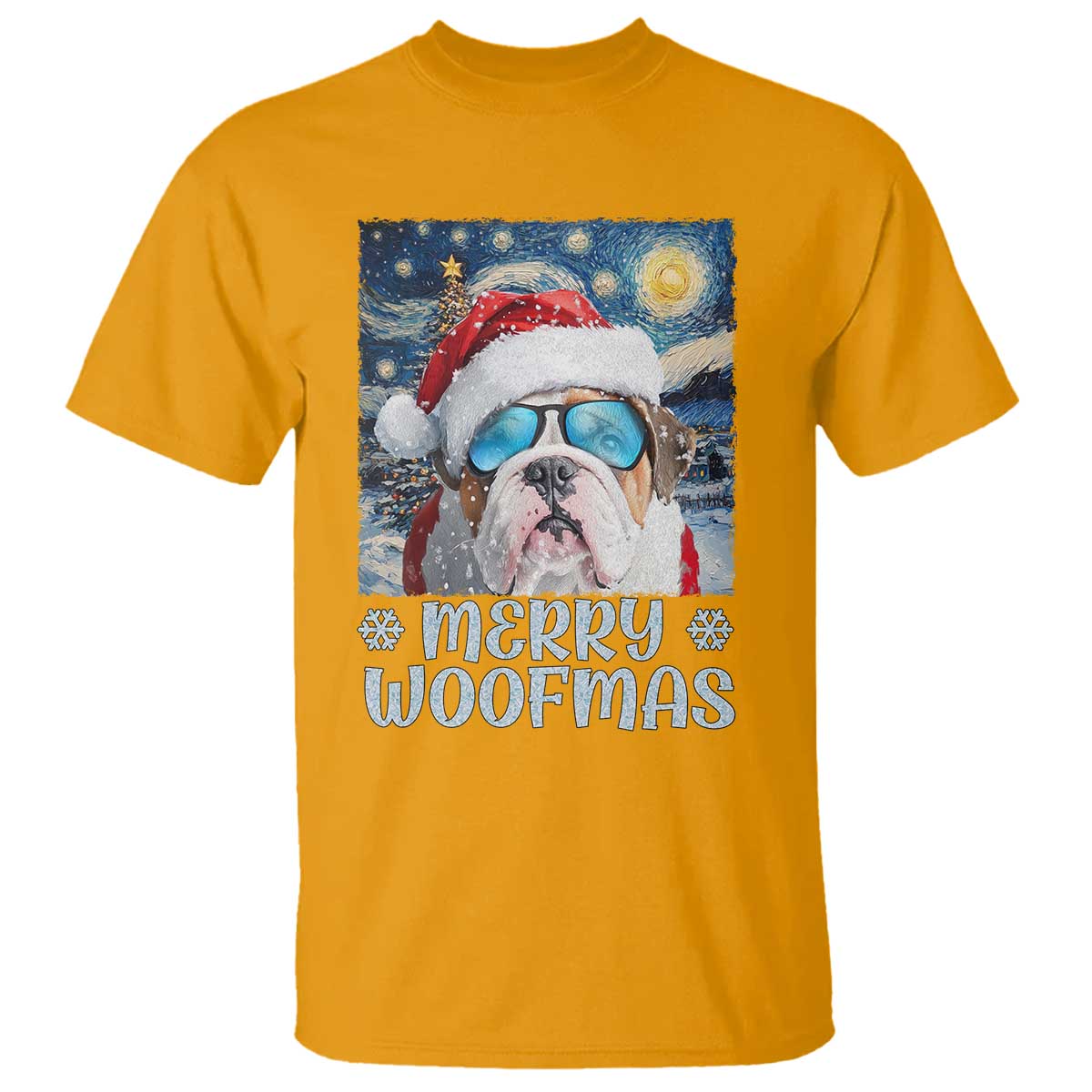 funny-xmas-bulldog-t-shirt-merry-woofmas-christmas-starry-night-dog-lover