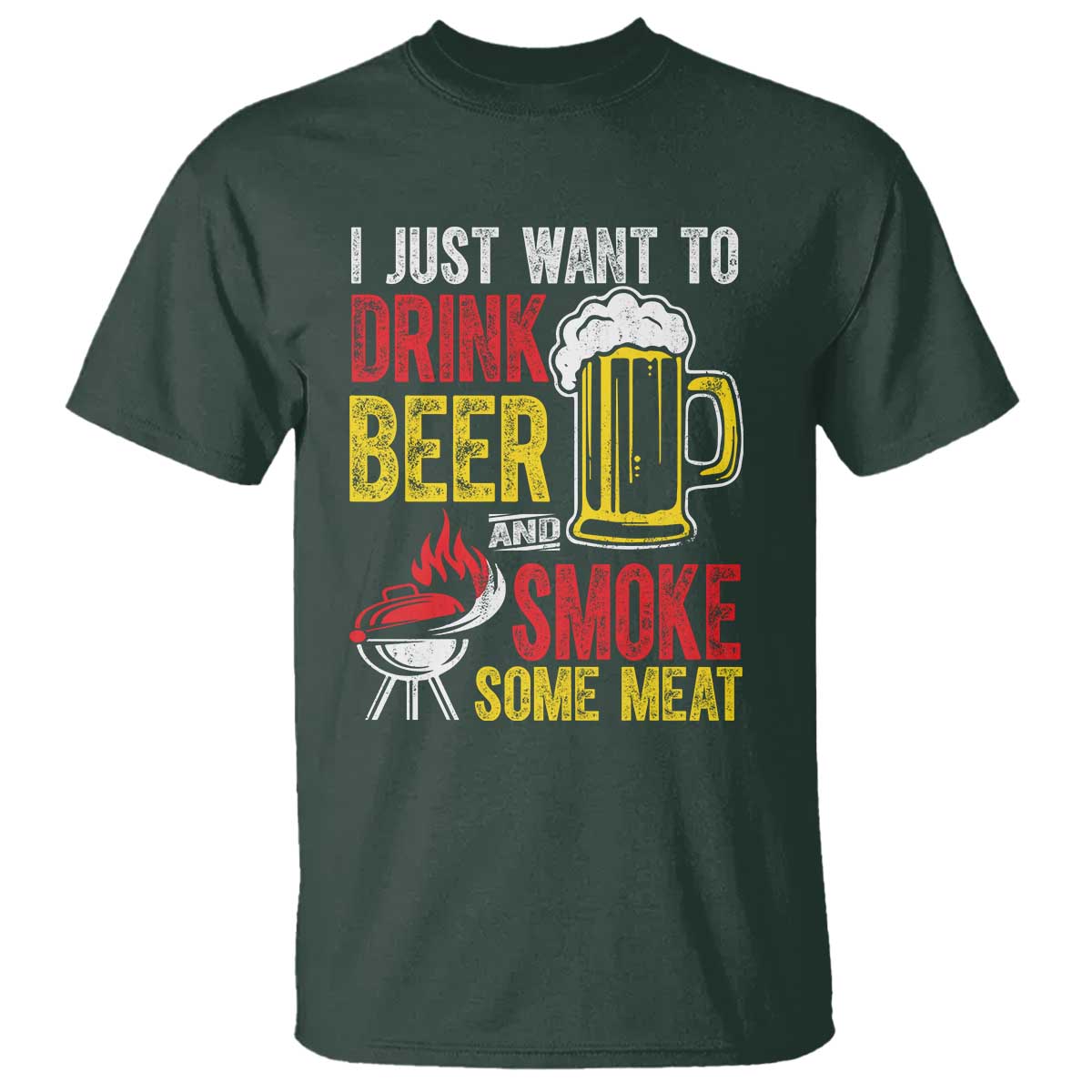 funny-bbq-beer-lover-t-shirt-just-want-to-drink-beer-and-smoke-some-meat