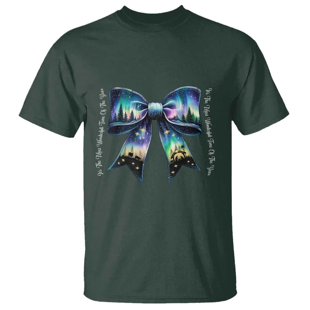 christmas-alaska-aurora-t-shirt-christian-most-wonderful-time-of-the-year-coquette-bow