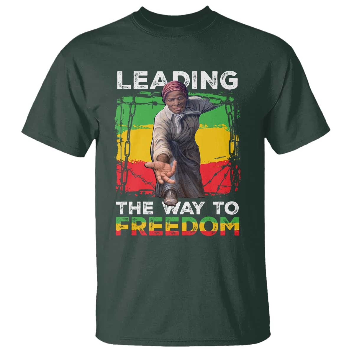 harriet-tubman-t-shirt-leading-the-way-to-freedom-black-history