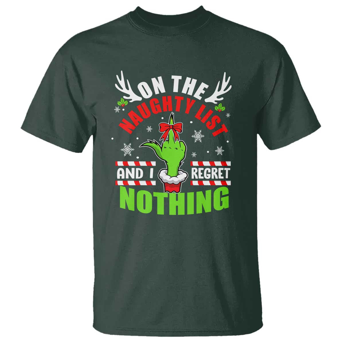 funny-christmas-t-shirt-on-the-list-of-naughty-and-i-regret-nothing