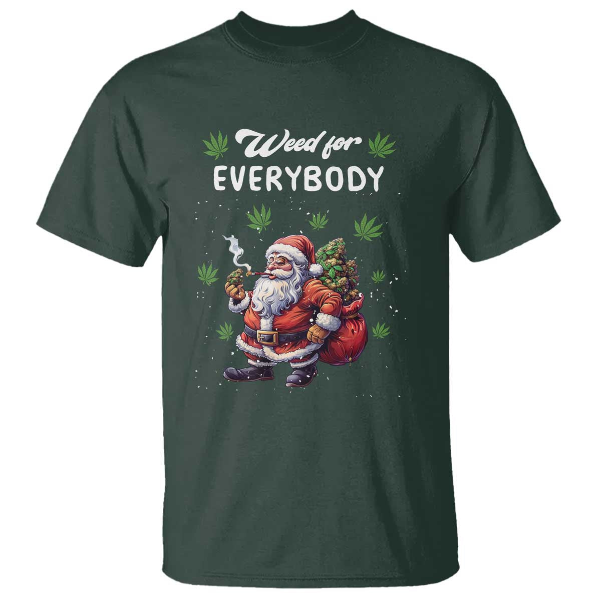 funny-christmas-t-shirt-weed-for-everybody-cannabis-420