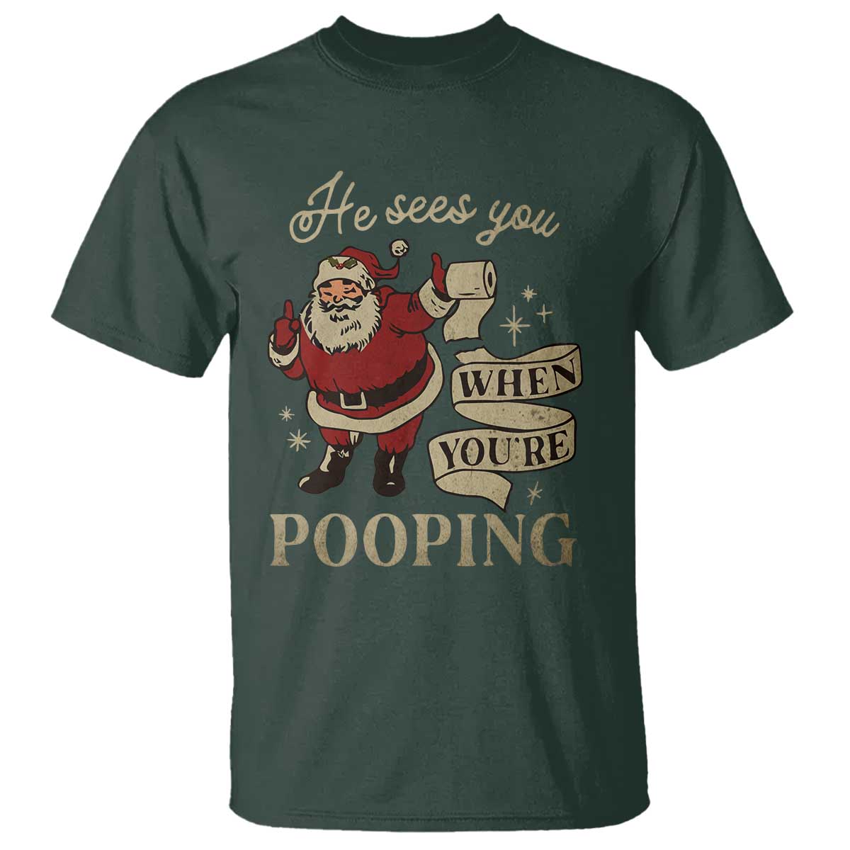 funny-christmas-t-shirt-he-sees-you-when-you-are-pooping