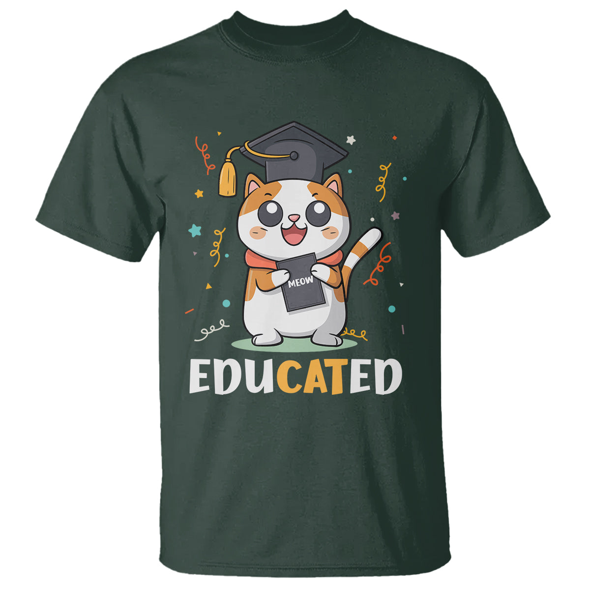 graduation-cat-lover-t-shirt-educated-cat-graduated-graduating