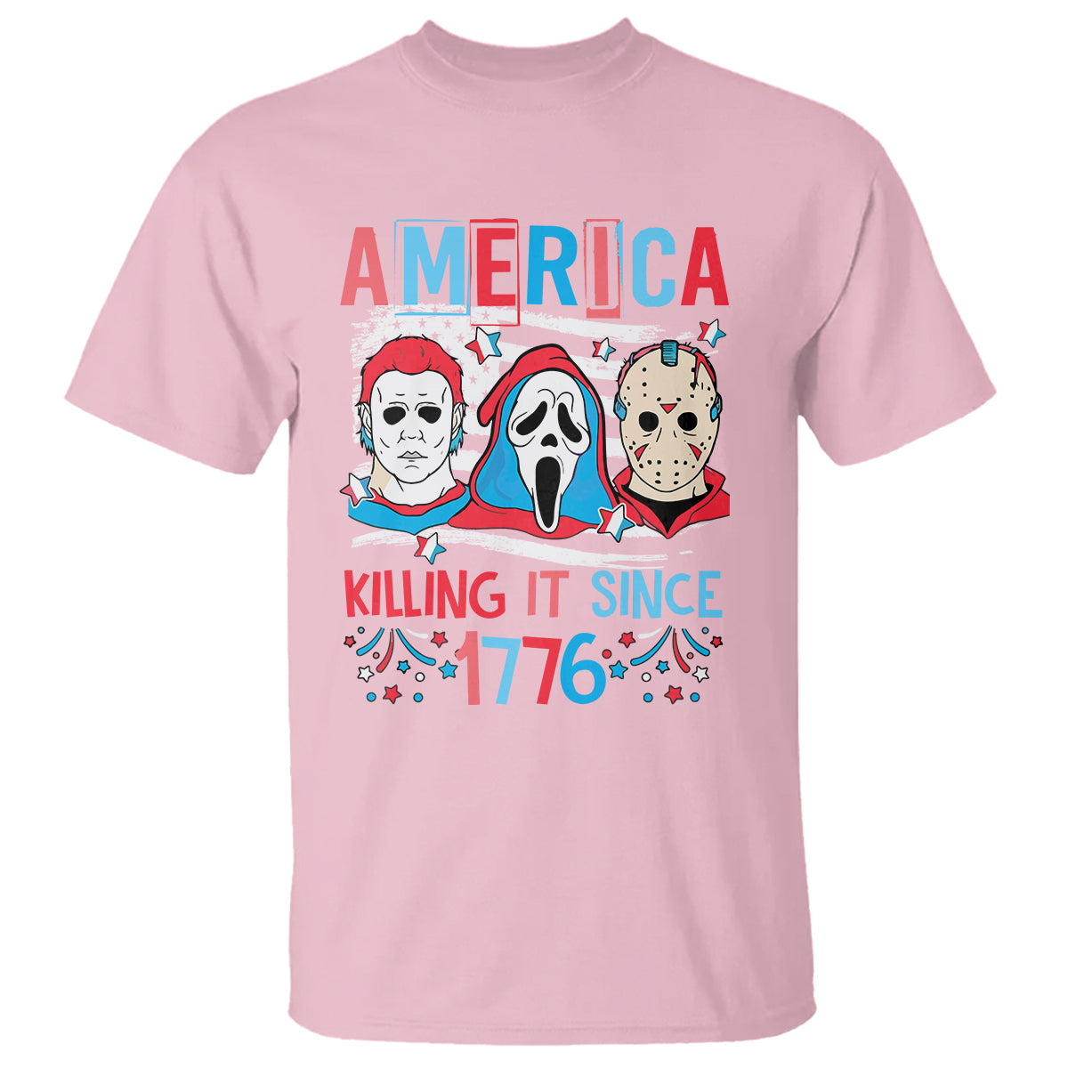 funny-4th-of-july-t-shirt-america-killing-it-since-1776-horror