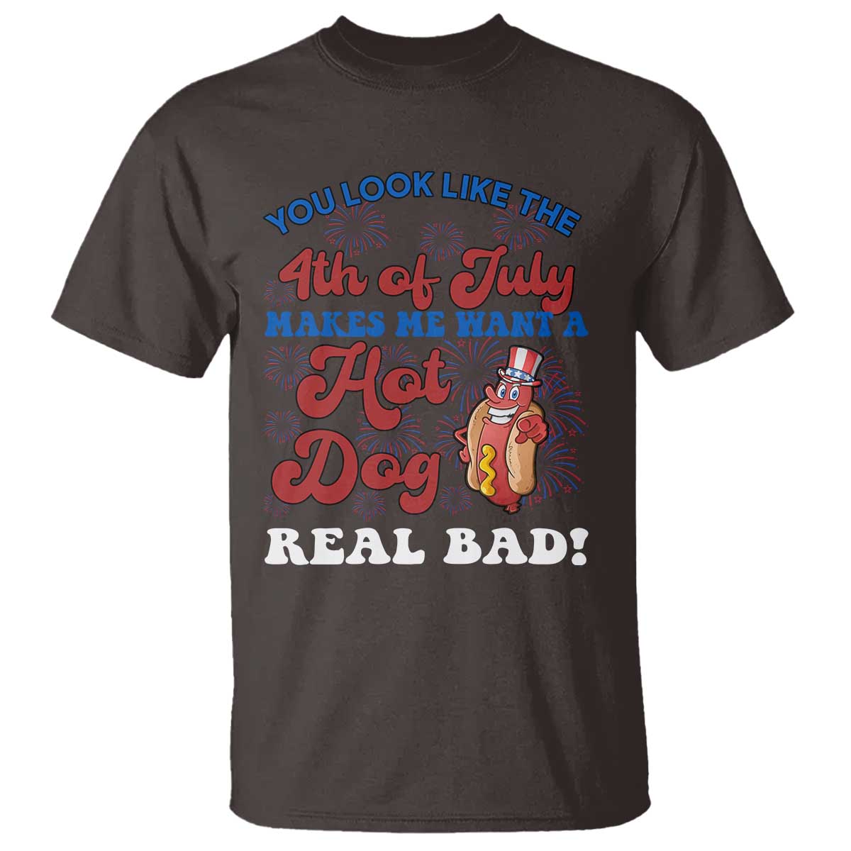 you-look-like-the-4th-of-july-funny-hot-dog-t-shirt