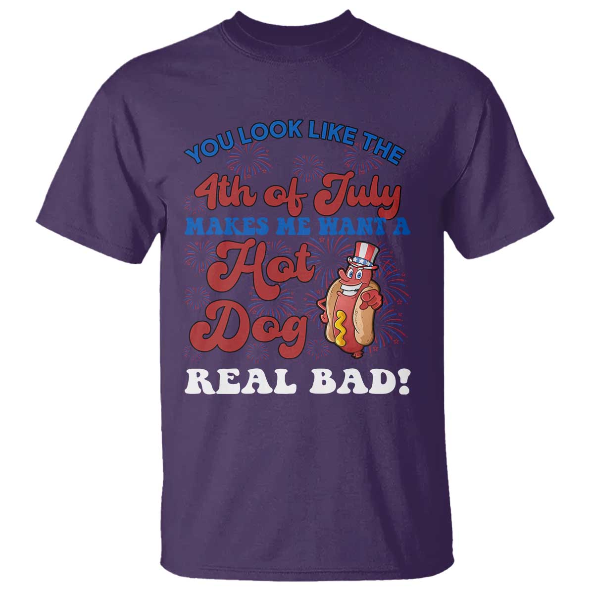you-look-like-the-4th-of-july-funny-hot-dog-t-shirt