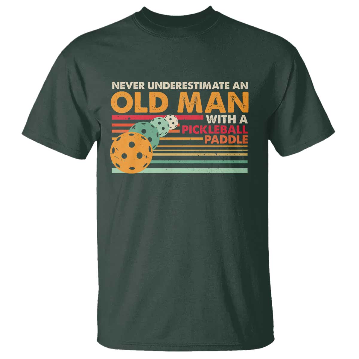 funny-pickleball-t-shirt-never-underestimate-an-old-man-with-a-pickleball-paddle